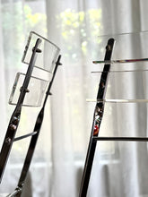 Load image into Gallery viewer, Pair of Lucite & Steel Chairs