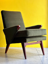 Load image into Gallery viewer, Mid-Century Armchair in Green Velvet - Parker Knoll