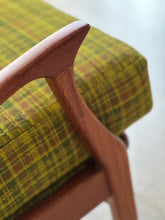 Load image into Gallery viewer, Mid-Century Mahogany-Framed Armchair