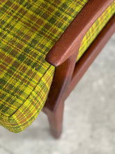 Load image into Gallery viewer, Mid-Century Mahogany-Framed Armchair