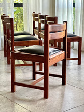 Load image into Gallery viewer, Solid Kiaat Dining Set (Table & 6 Chairs)