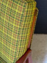 Load image into Gallery viewer, Mid-Century Mahogany-Framed Armchair