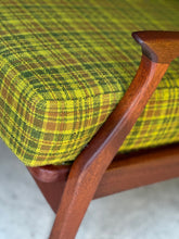 Load image into Gallery viewer, Mid-Century Mahogany-Framed Armchair