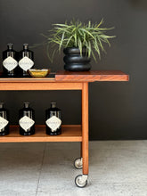 Load image into Gallery viewer, Scandinavian Extendable Two-Tier Serving | Bar Cart