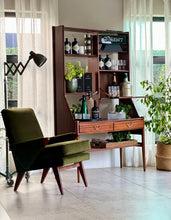 Load image into Gallery viewer, Mid-Century Armchair in Green Velvet - Parker Knoll