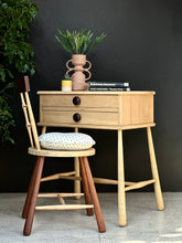 Load image into Gallery viewer, Retro Oak Entrance | Desk | Telephone Table and Chair