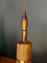 Load image into Gallery viewer, Vintage Amber Genie Bottle
