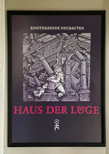 Load image into Gallery viewer, Framed Poster: Haus Der Luge - Einstürzende Neubauten