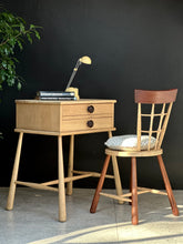 Load image into Gallery viewer, Retro Oak Entrance | Desk | Telephone Table and Chair