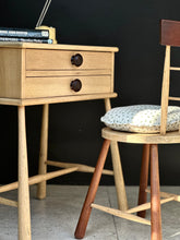 Load image into Gallery viewer, Retro Oak Entrance | Desk | Telephone Table and Chair