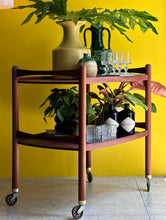Load image into Gallery viewer, Mid-Century DS Vorster Two-Tier Drinks Trolley