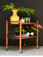 Load image into Gallery viewer, Mid-Century DS Vorster Two-Tier Drinks Trolley