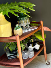 Load image into Gallery viewer, Mid-Century DS Vorster Two-Tier Drinks Trolley