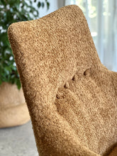 Load image into Gallery viewer, Retro Mustard Office Swivel Armchair