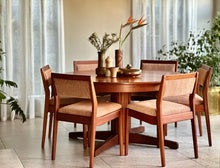 Load image into Gallery viewer, DS Vorster Round Extendable Table & Six Matching Chairs