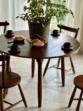 Load image into Gallery viewer, Vintage Dining Set - Round Dropside Table & Four Chairs
