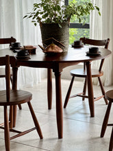 Load image into Gallery viewer, Vintage Dining Set - Round Dropside Table & Four Chairs