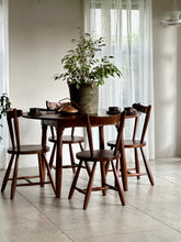 Load image into Gallery viewer, Vintage Dining Set - Round Dropside Table & Four Chairs