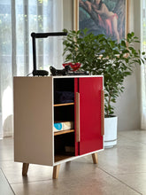 Load image into Gallery viewer, Retro Two-Door Cabinet | Sideboard Attributed to Stella Möbel, Switzerland, 1950s