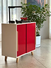 Load image into Gallery viewer, Retro Two-Door Cabinet | Sideboard Attributed to Stella Möbel, Switzerland, 1950s