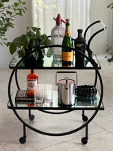 Load image into Gallery viewer, Art Deco-Style Drinks Cart