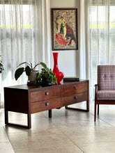 Load image into Gallery viewer, Solid Imbuia Four Drawer Low Cabinet/ Chest