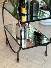 Load image into Gallery viewer, Art Deco-Style Drinks Cart