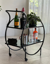 Load image into Gallery viewer, Art Deco-Style Drinks Cart