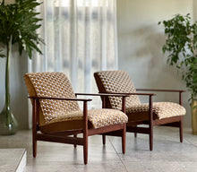 Load image into Gallery viewer, Pair of Mid-Century Lounge Chairs | Attributed to Knoll Antimott