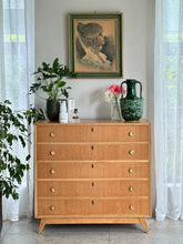 Load image into Gallery viewer, Oak Finished Chest of Drawers