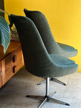 Load image into Gallery viewer, A Pair of High-back Swivel Chairs