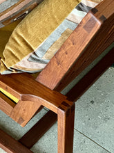 Load image into Gallery viewer, Mid-Century Three/ Four Seater Couch - Solid Kiaat