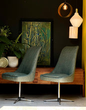 Load image into Gallery viewer, A Pair of High-back Swivel Chairs