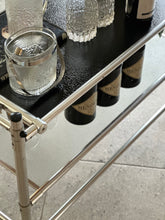 Load image into Gallery viewer, Glass-Top Two Tiered Trolley