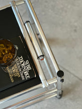Load image into Gallery viewer, Glass-Top Two Tiered Trolley