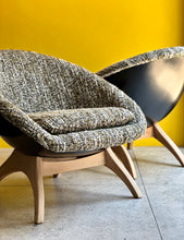 Load image into Gallery viewer, Pair "Lurashell-Style Pod" Chairs | Frystark "Antoinette"