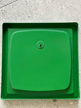 Load image into Gallery viewer, Green Retro Plastic Framed Mirror