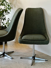 Load image into Gallery viewer, A Pair of High-back Swivel Chairs