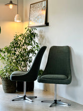 Load image into Gallery viewer, A Pair of High-back Swivel Chairs