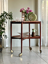 Load image into Gallery viewer, Mid-Century Greaves & Thomas Two-Tier Drinks Trolley