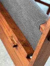 Load image into Gallery viewer, Solid Kiaat Headboard & Adjustable Headrest