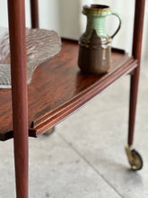 Load image into Gallery viewer, Mid-Century Greaves & Thomas Two-Tier Drinks Trolley