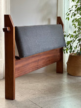 Load image into Gallery viewer, Solid Kiaat Headboard & Adjustable Headrest