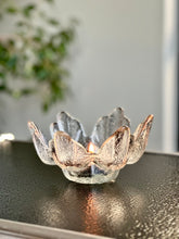 Load image into Gallery viewer, Pair of Vintage Glass Candle Holders