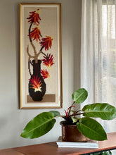 Load image into Gallery viewer, Floral Framed Tapestry