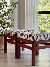 Load image into Gallery viewer, Pair Of Mid-Century Ottomans