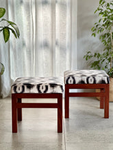 Load image into Gallery viewer, Pair Of Mid-Century Ottomans