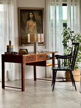 Load image into Gallery viewer, Mid-Century Rosewood Desk