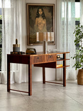 Load image into Gallery viewer, Mid-Century Rosewood Desk