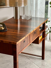 Load image into Gallery viewer, Mid-Century Rosewood Desk